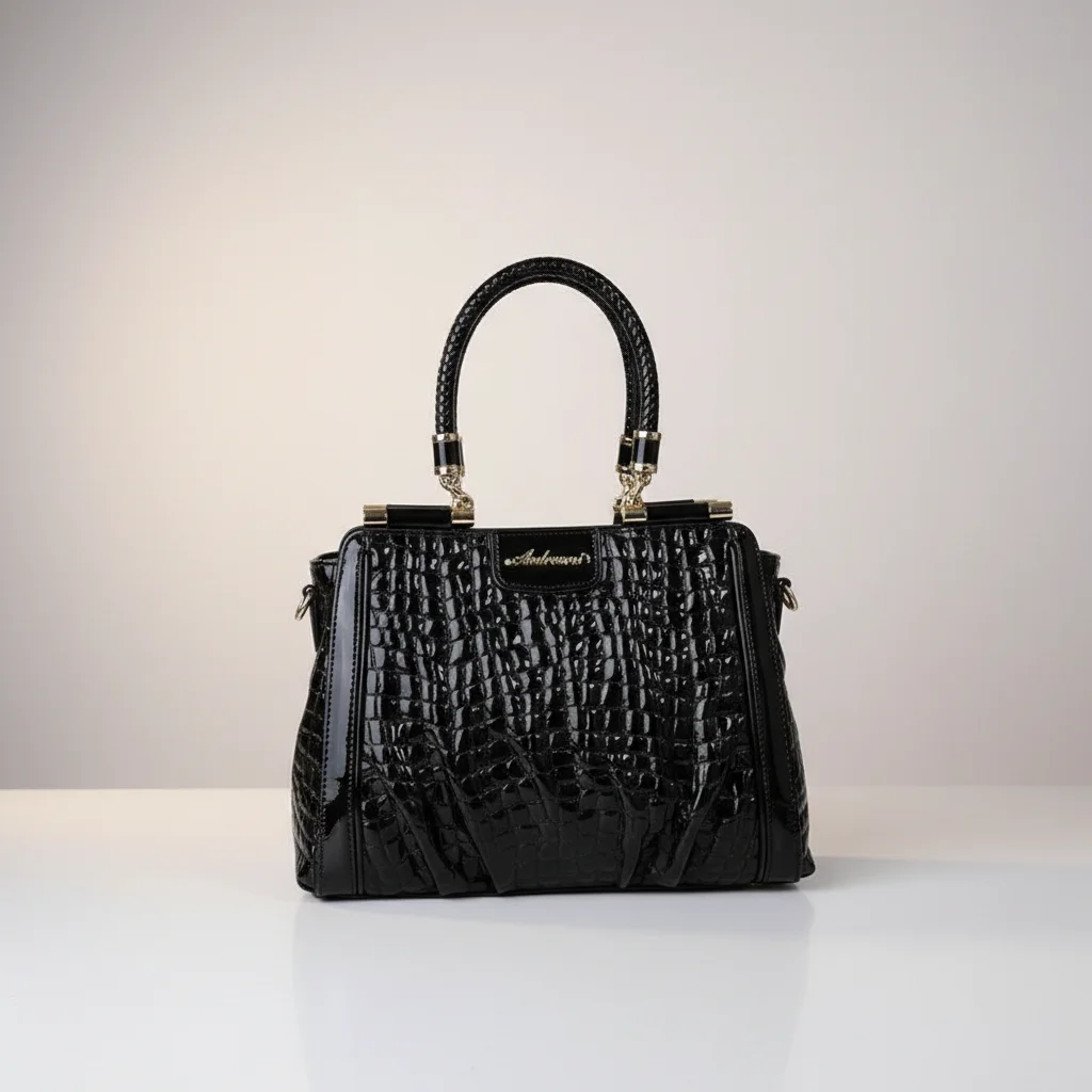 sac chaine cuir femme business 30cm – Image 7