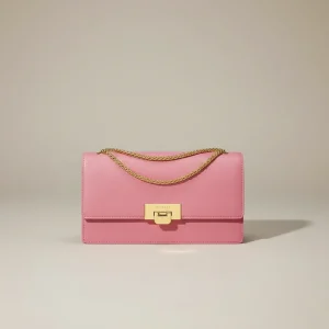 sac chaine cuir femme élégant 24cm
