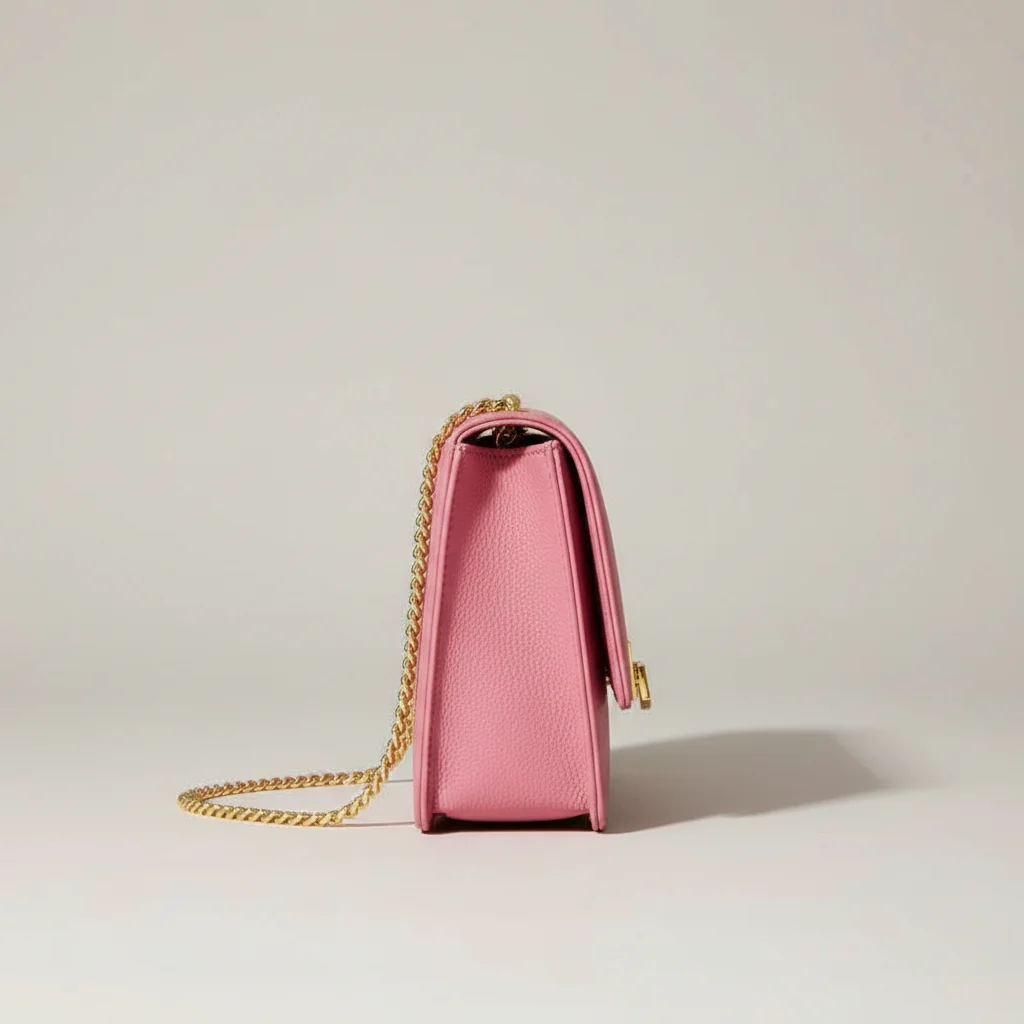 sac chaine cuir femme élégant 24cm – Image 2
