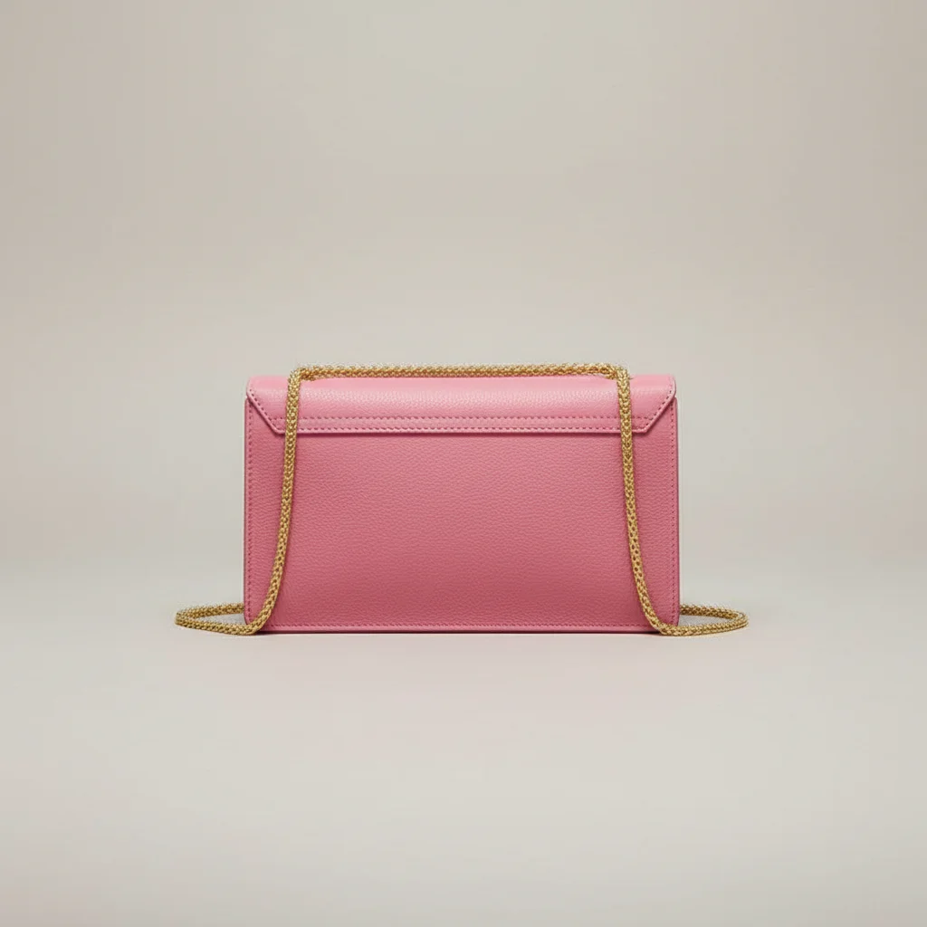 sac chaine cuir femme élégant 24cm – Image 3