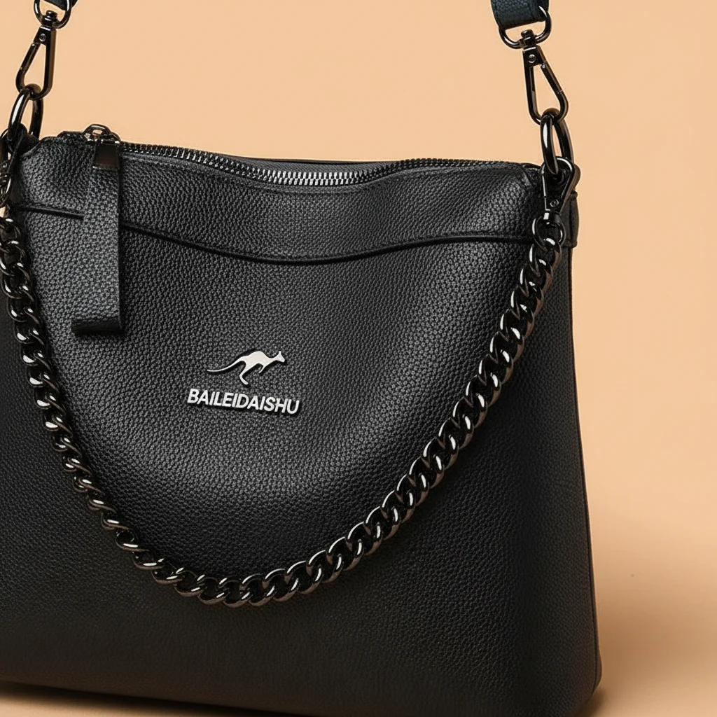 Sac chaine femme business multipoches – Image 4