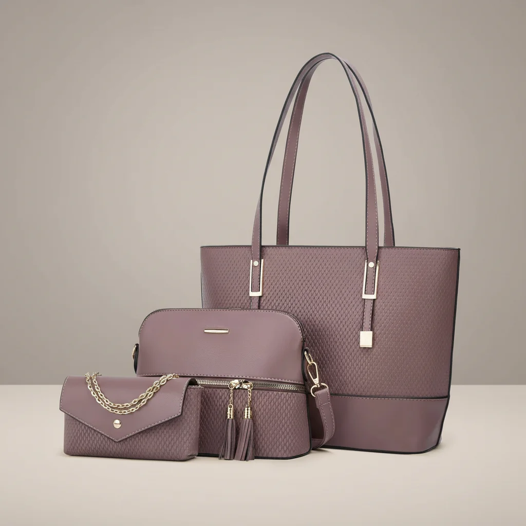 Sac chaine femme ensemble multipoches élégant – Image 10