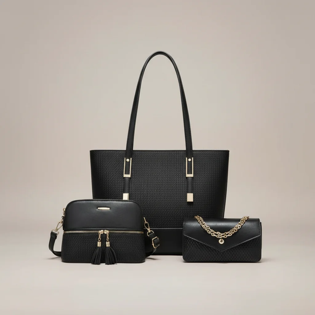 Sac chaine femme ensemble multipoches élégant – Image 7