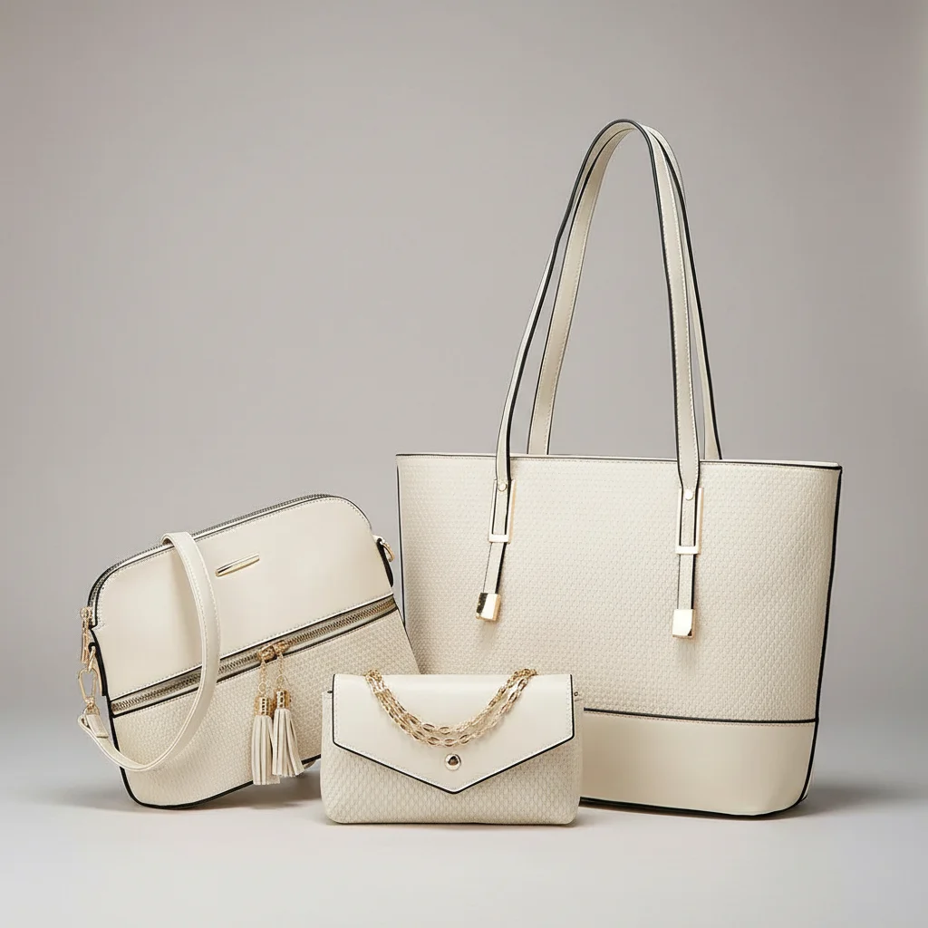 Sac chaine femme ensemble multipoches élégant – Image 8