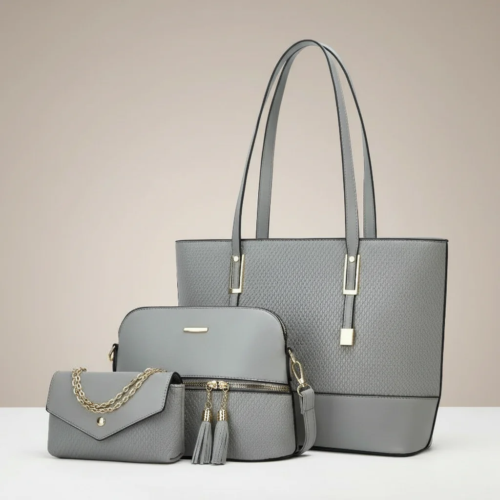 Sac chaine femme ensemble multipoches élégant – Image 9