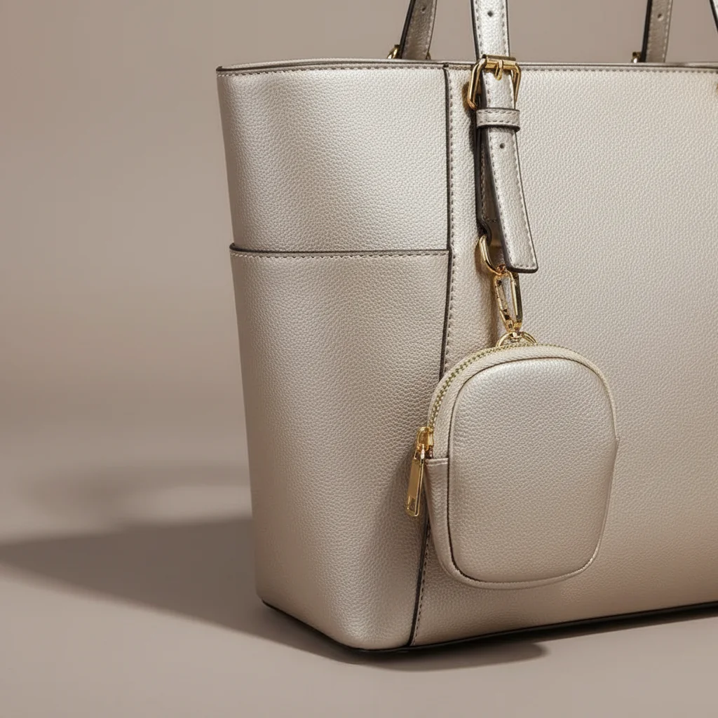 Sac chaine femme ensemble simili cuir business – Image 4
