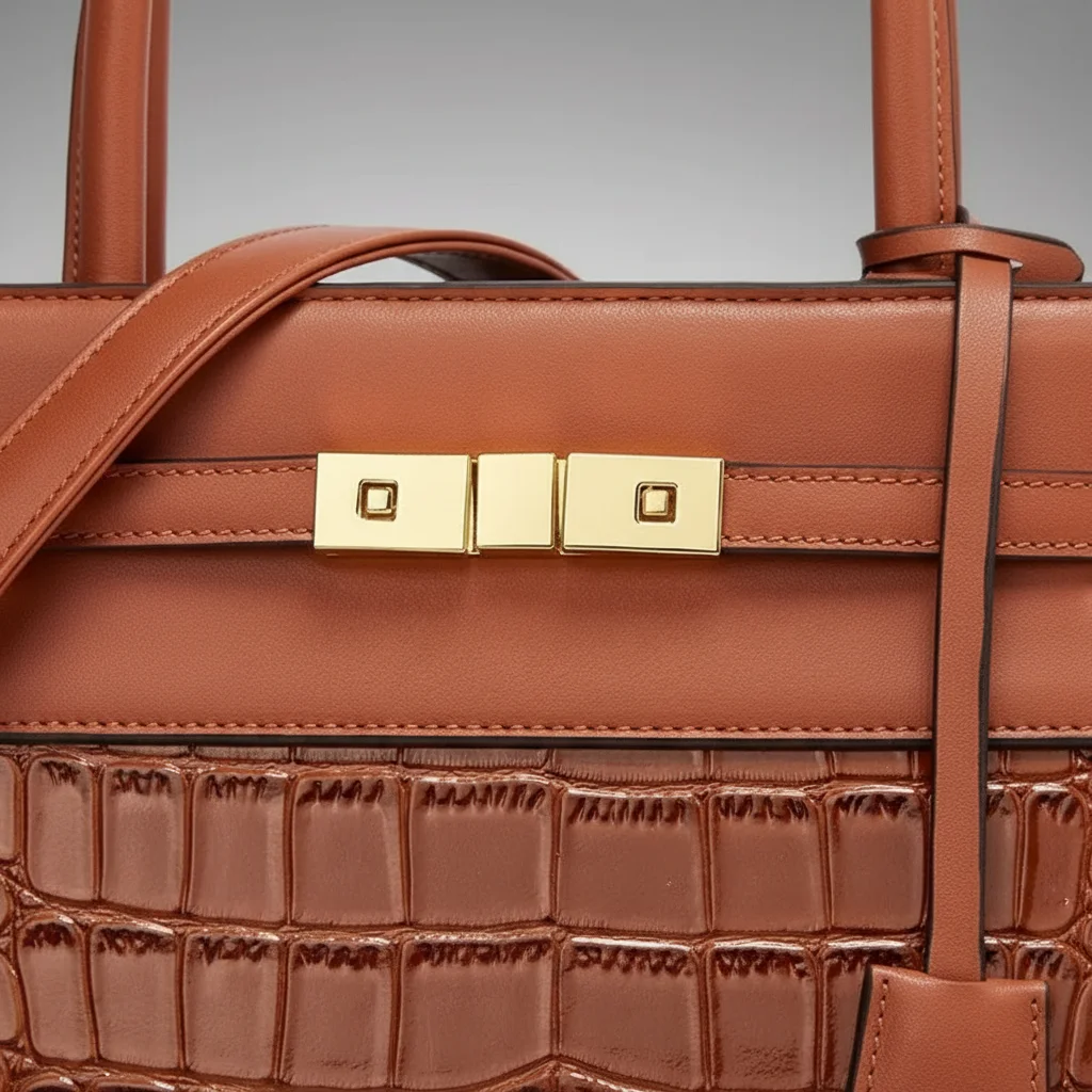 sac chaine femme ensemble simili cuir raffiné – Image 4