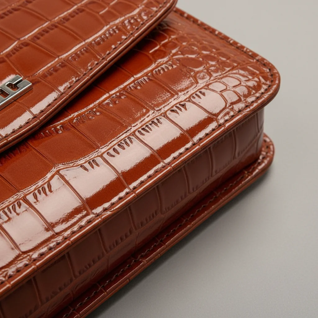 sac chaine femme ensemble simili cuir raffiné – Image 7