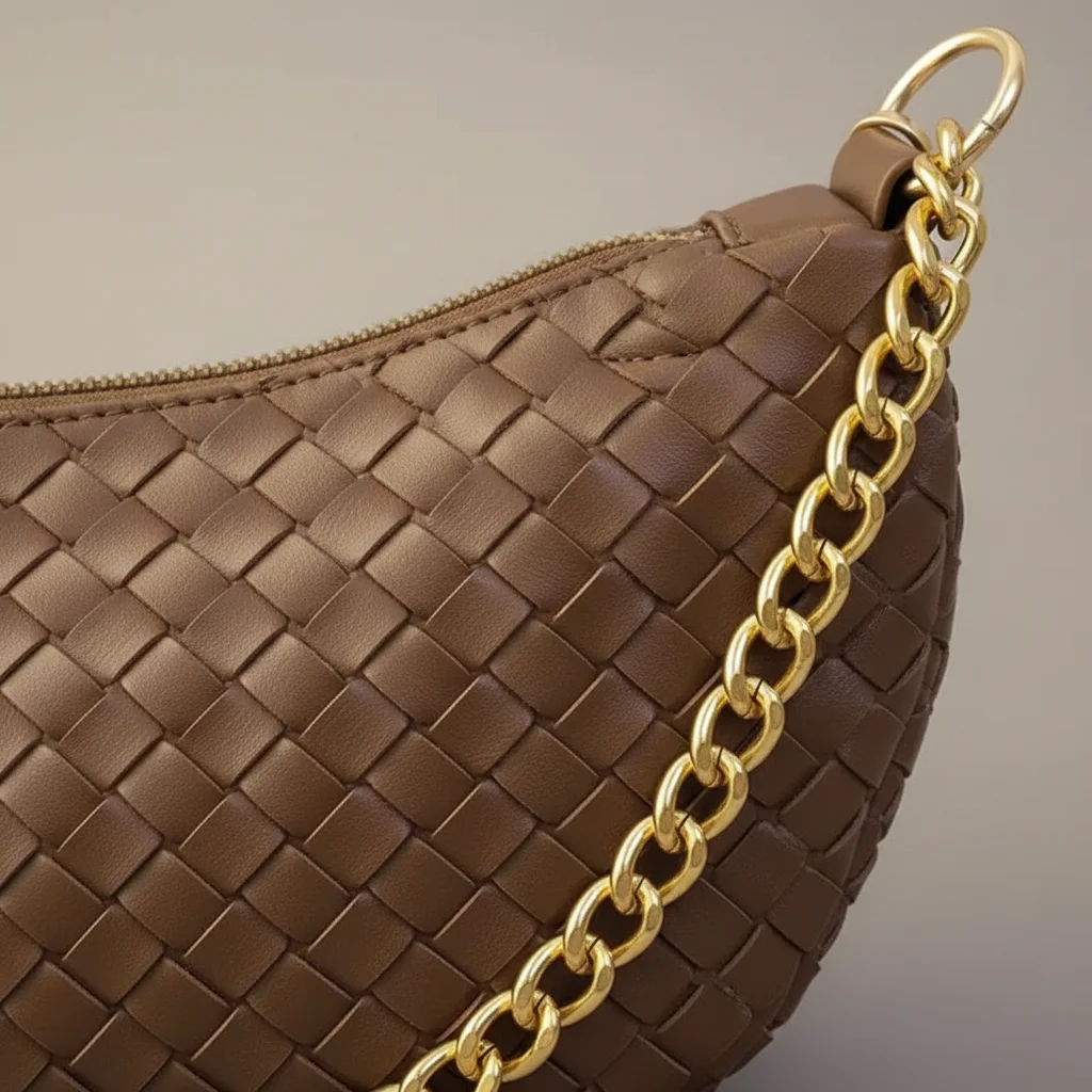Sac chaine femme simili cuir grande capacité – Image 13