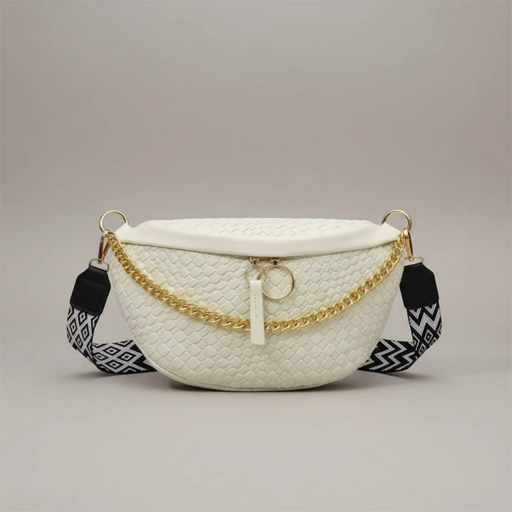 Sac chaine femme simili cuir grande capacité – Image 17