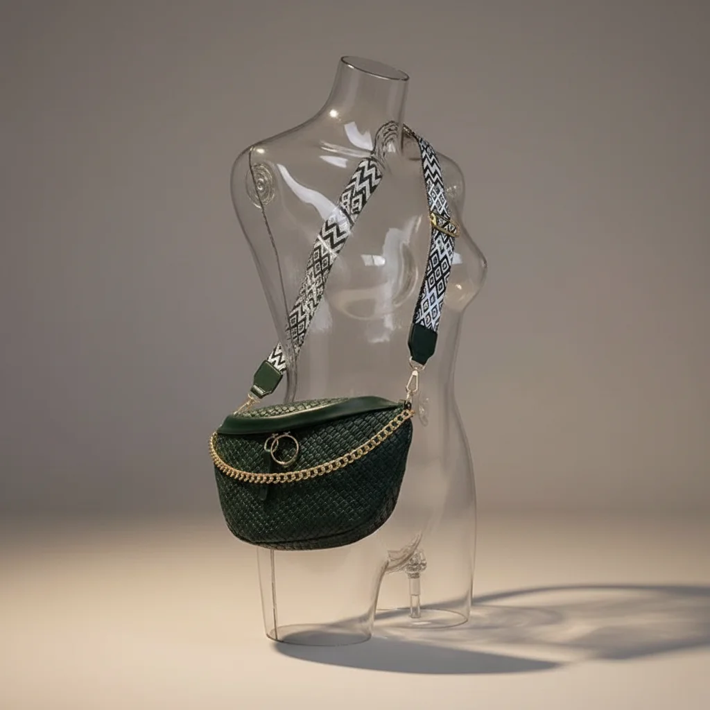 Sac chaine femme simili cuir grande capacité – Image 5