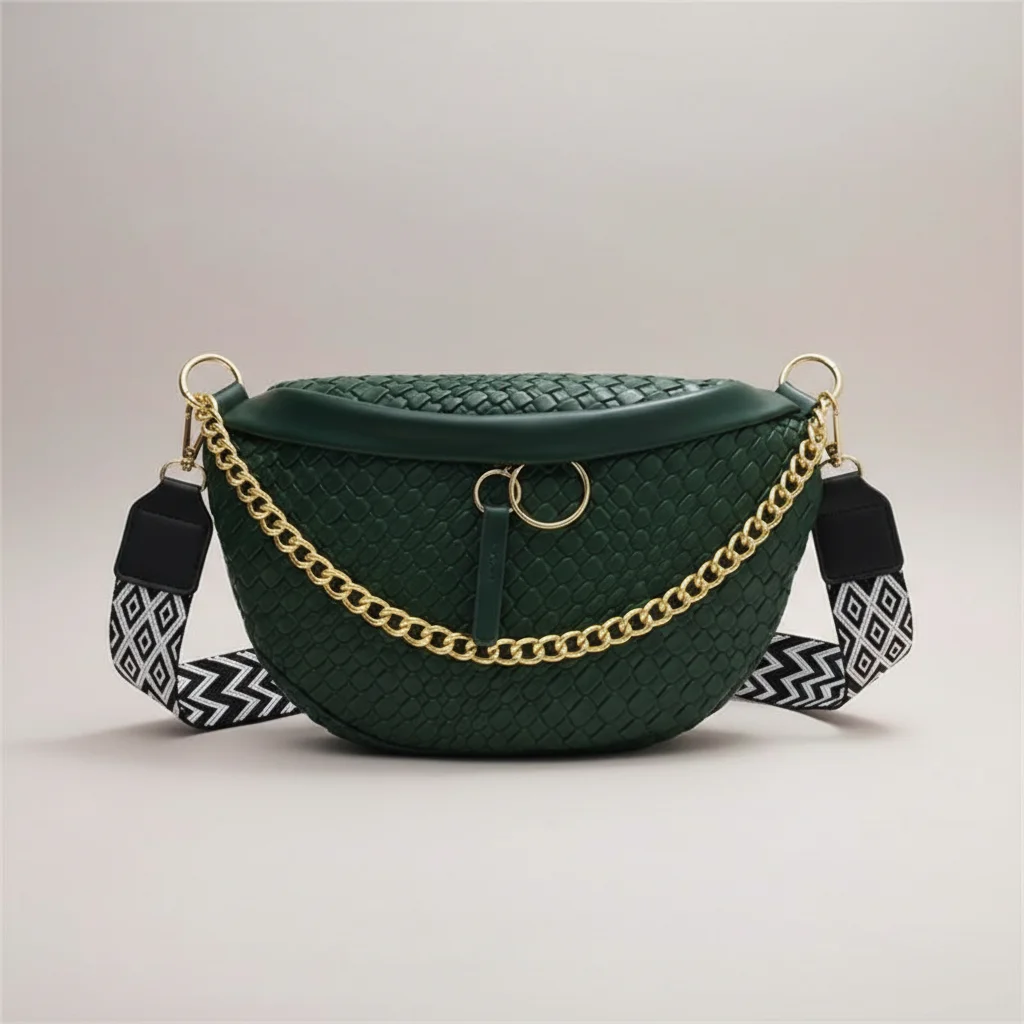 Sac chaine femme simili cuir grande capacité – Image 6