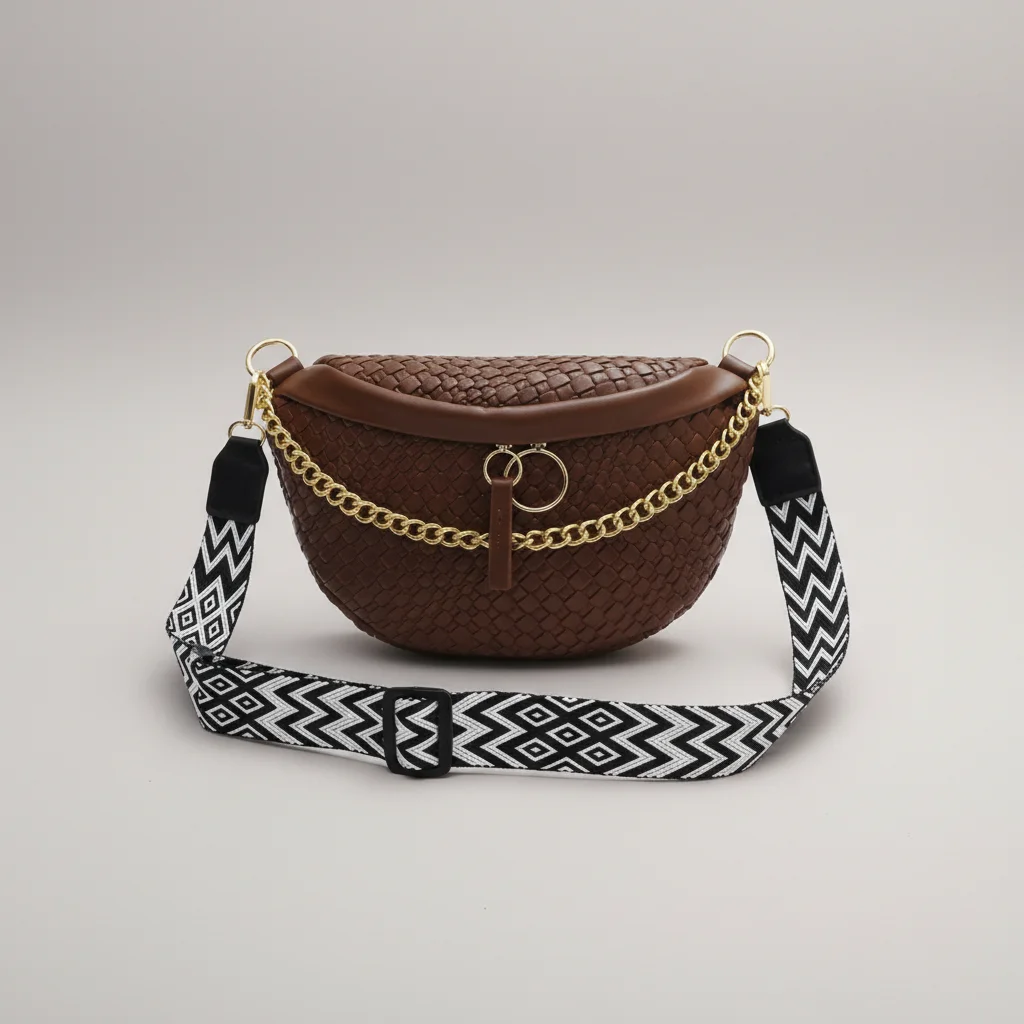 Sac chaine femme simili cuir grande capacité – Image 7
