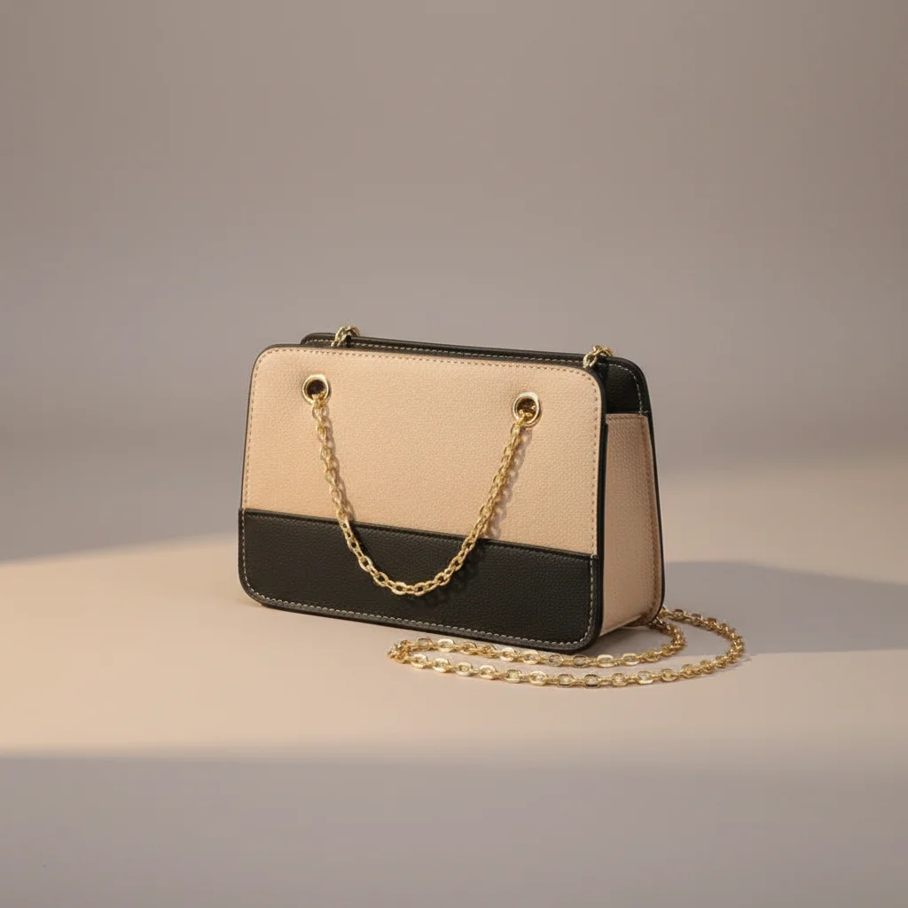 Sac chaine femme simili cuir quotidien – Image 2
