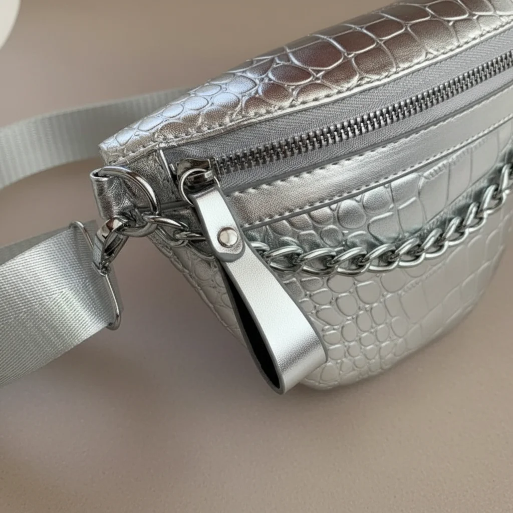 Sac chaine femme simili cuir tendance – Image 10