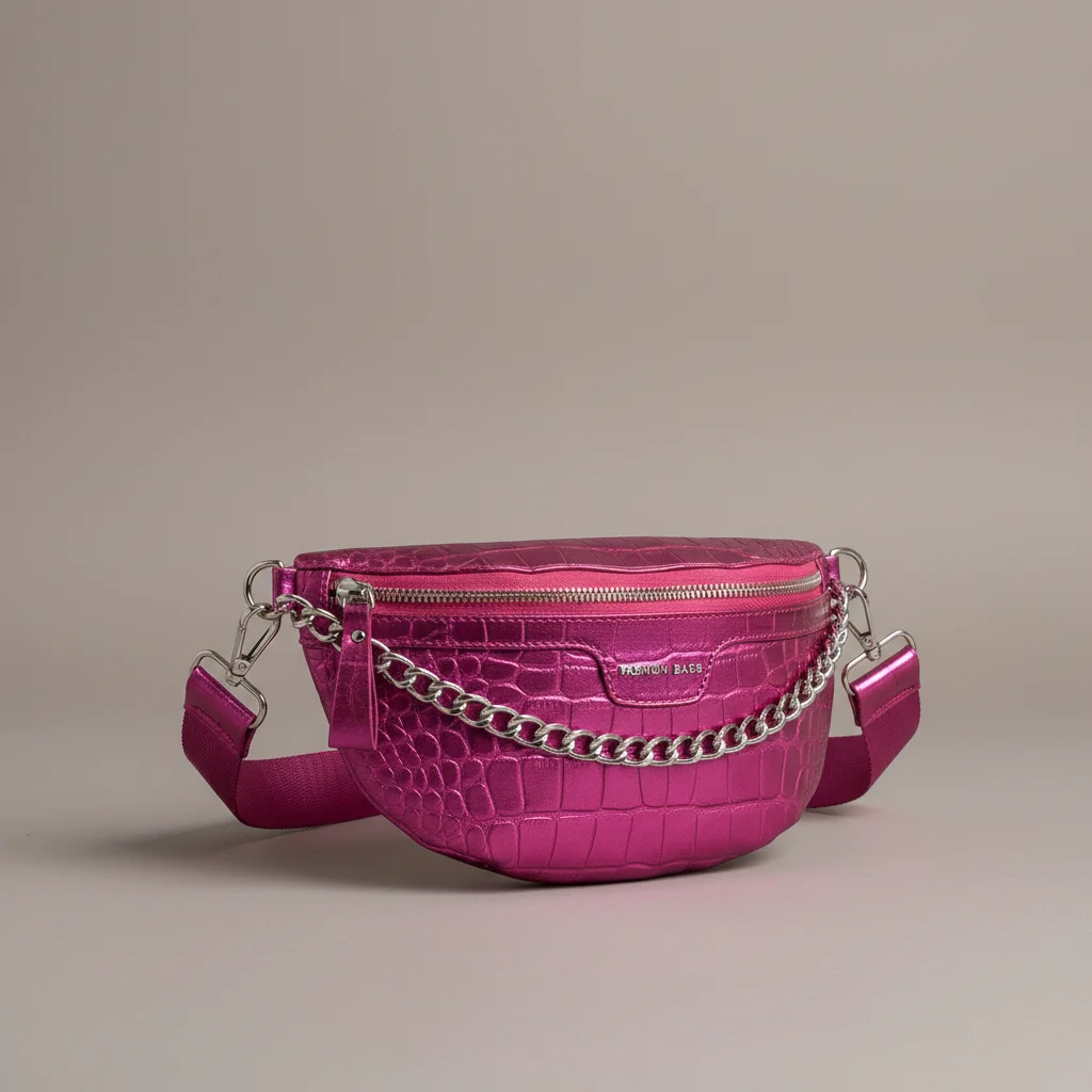 Sac chaine femme simili cuir tendance – Image 11