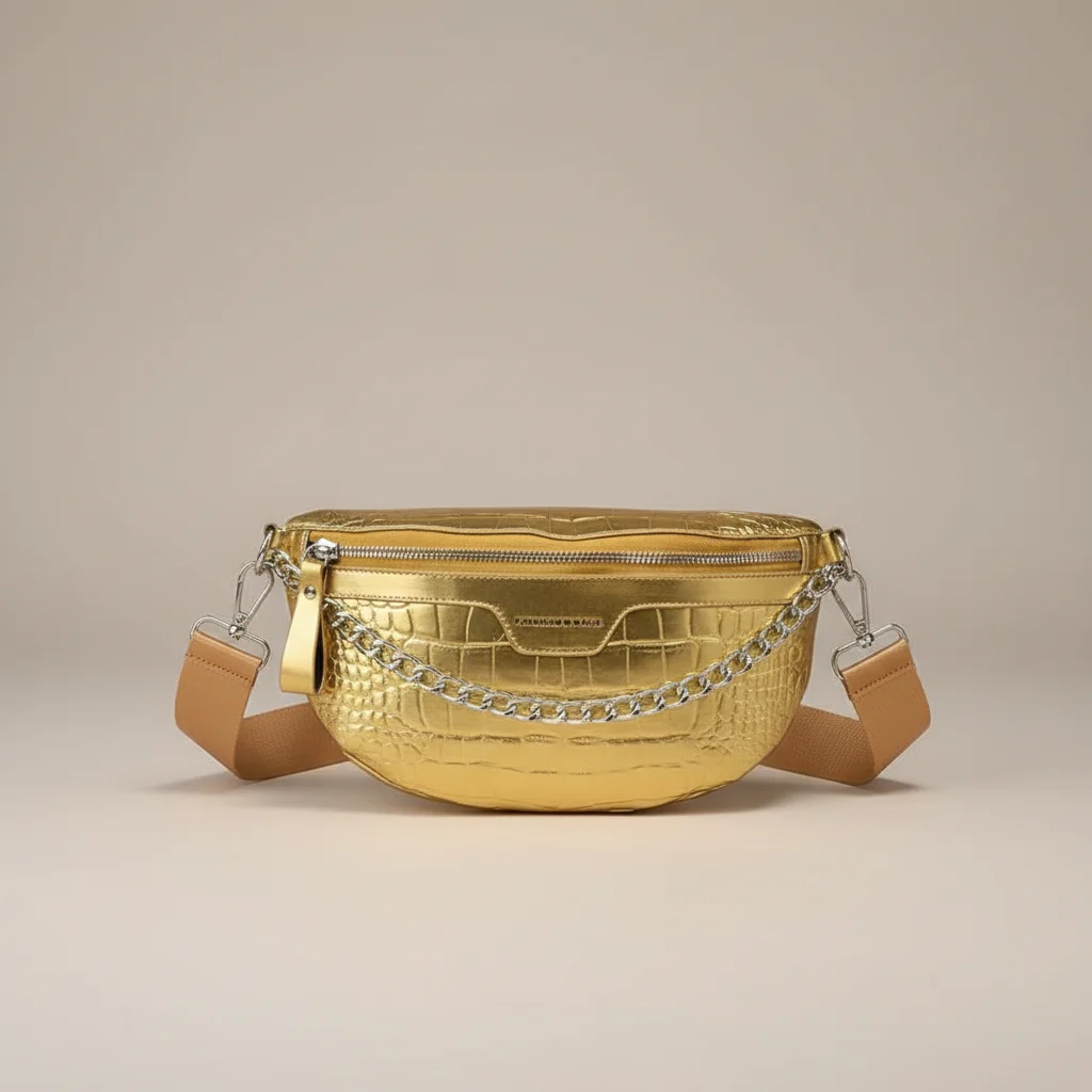 Sac chaine femme simili cuir tendance – Image 13