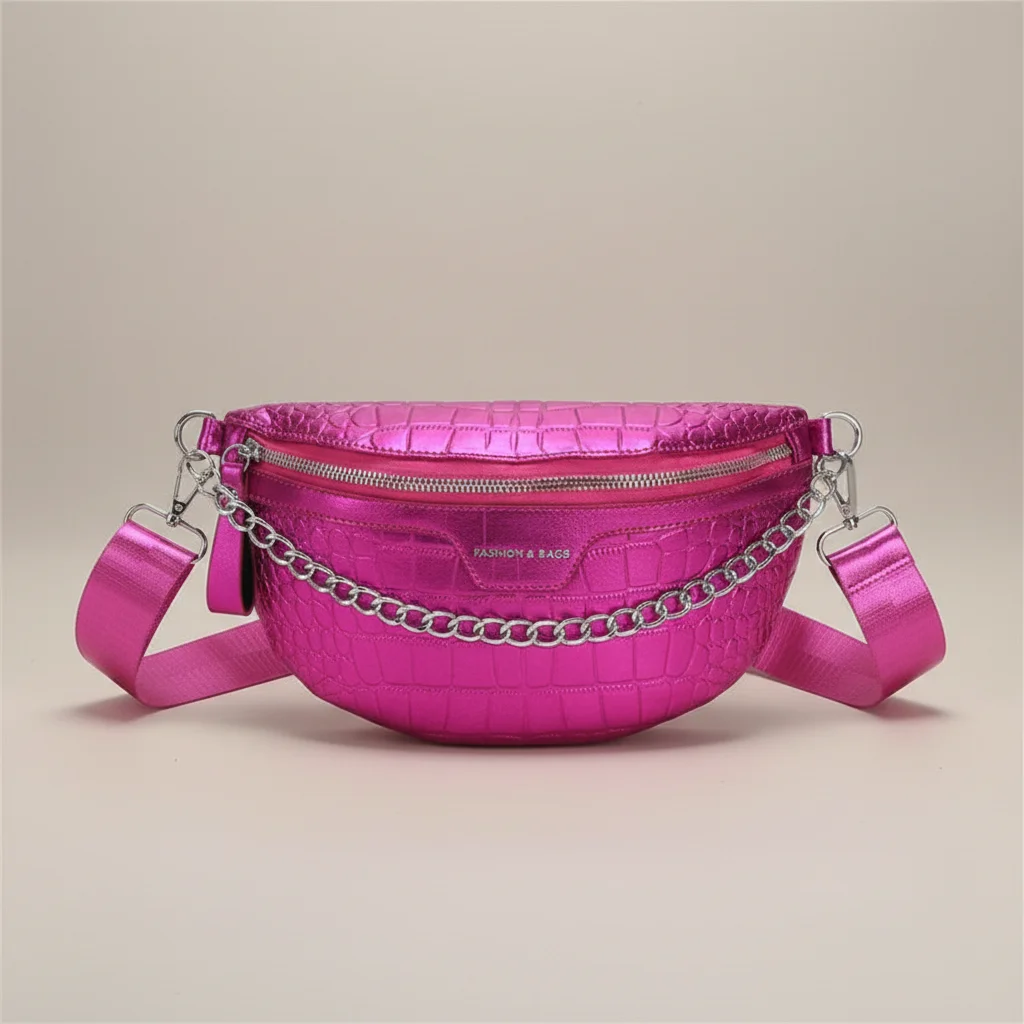 Sac chaine femme simili cuir tendance – Image 14