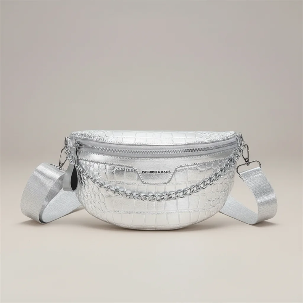 Sac chaine femme simili cuir tendance – Image 17