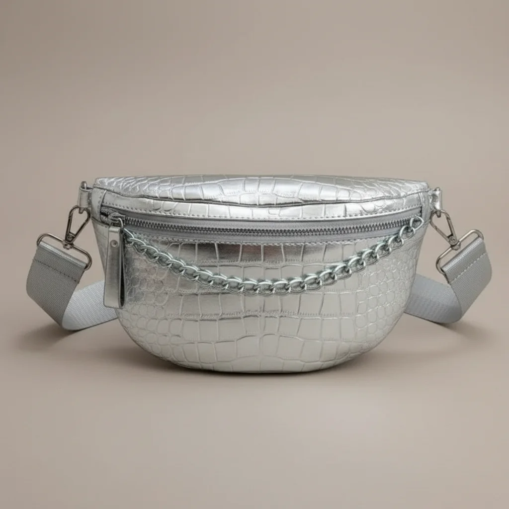 Sac chaine femme simili cuir tendance – Image 4