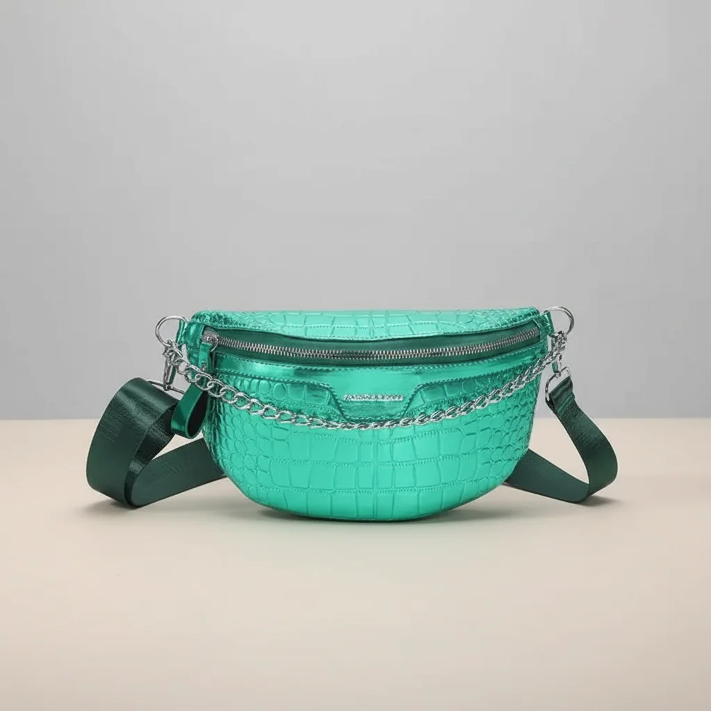 Sac chaine femme simili cuir tendance – Image 6