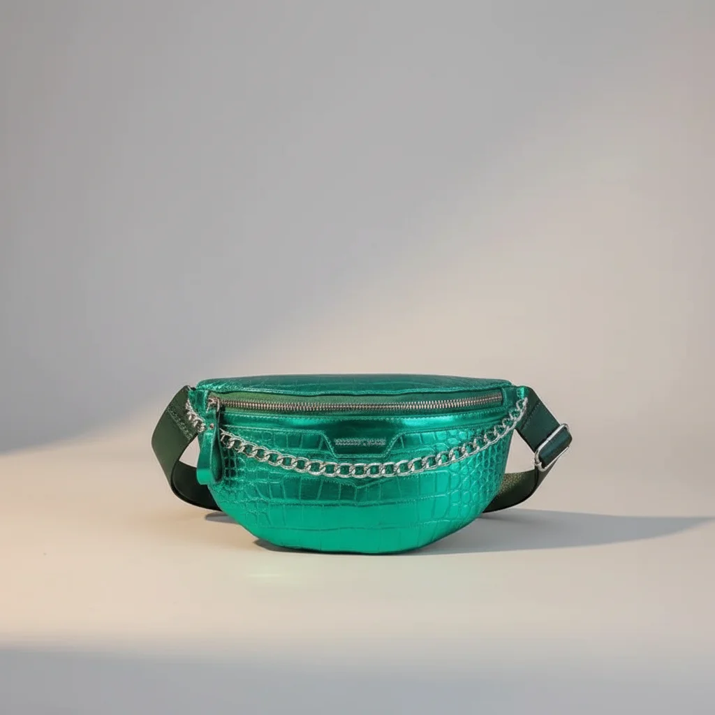Sac chaine femme simili cuir tendance – Image 8