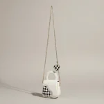 sac chaine forme cœur simili cuir compact