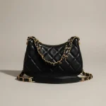 sac chaine matelassé cuir souple quotidien