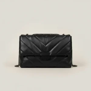 Sac chaine matelassé porté épaule pu