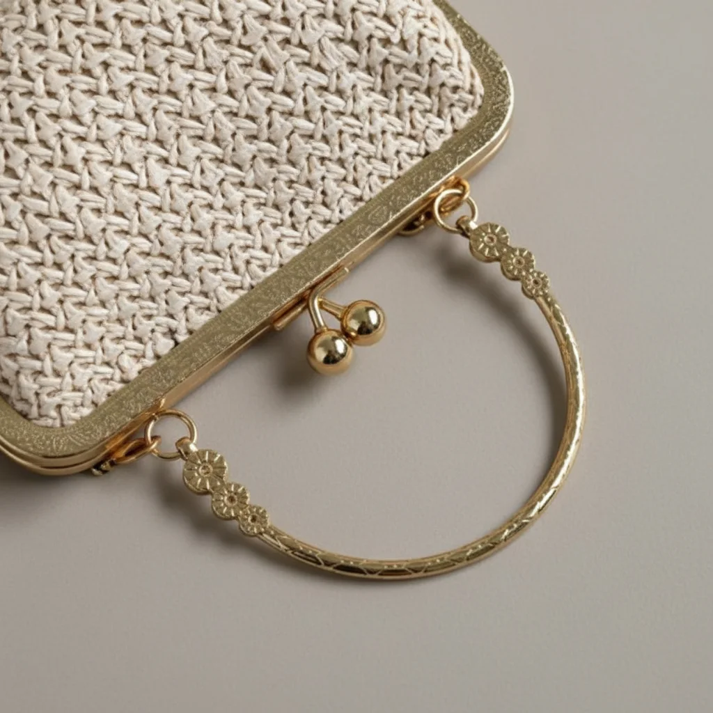 Sac chaine paille femme porté épaule – Image 9