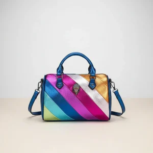 sac chaine pu multicolore porté main