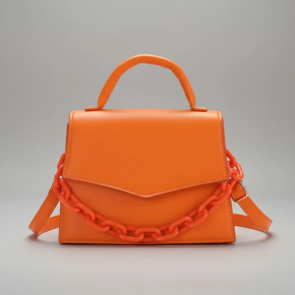 Sac chaine pu porté épaule moderne – Image 15