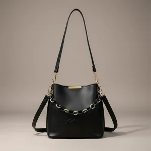sac chaine seau simili cuir souple
