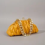 Sac chaine simili cuir matelassé 29cm