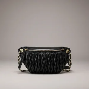 Sac chaine simili cuir porté bandoulière ajustable