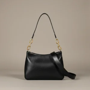 Sac chaine simili cuir porté épaule