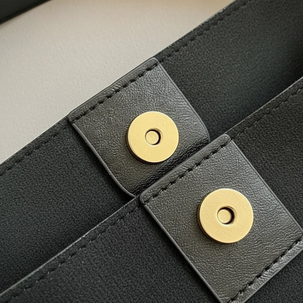 Sac chaine simili cuir porté épaule – Image 11