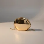 Sac chaine soirée forme coquillage tendance