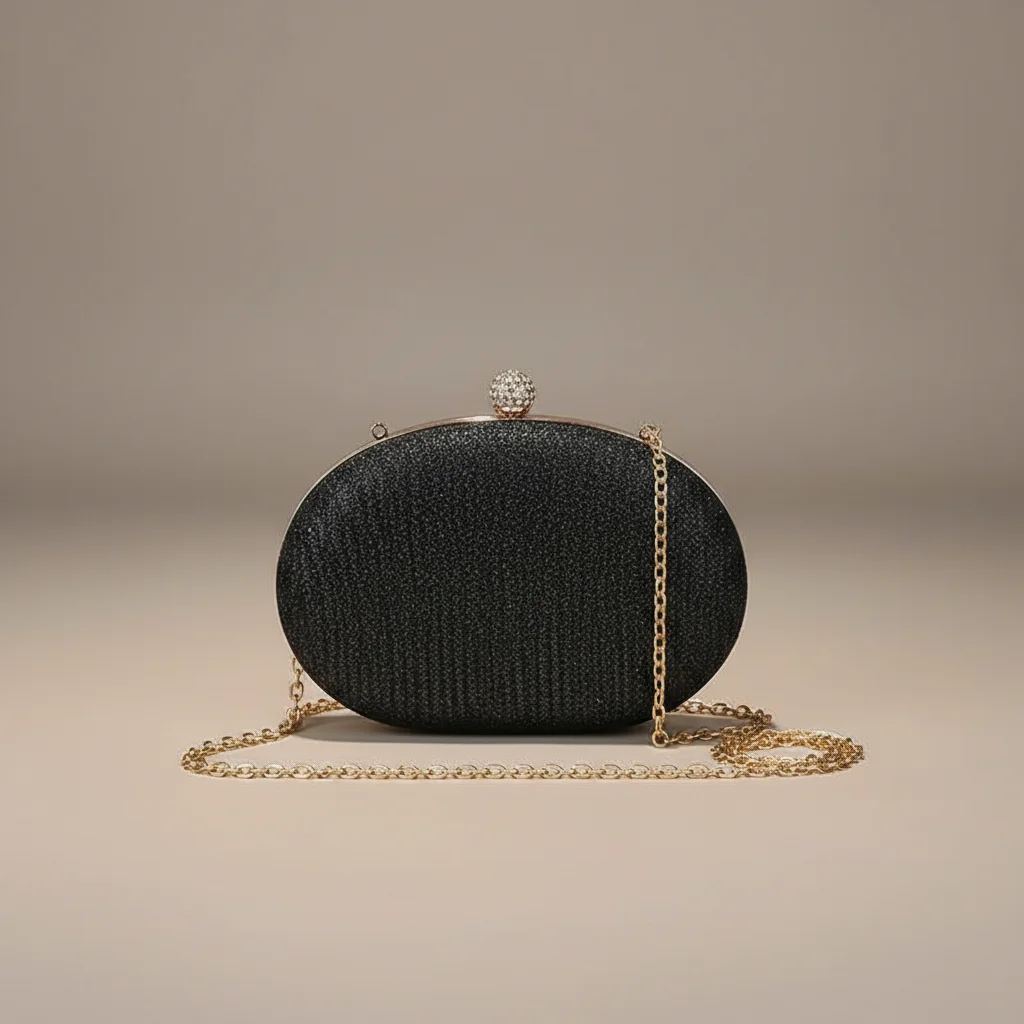 Sac chaine soirée nylon compact