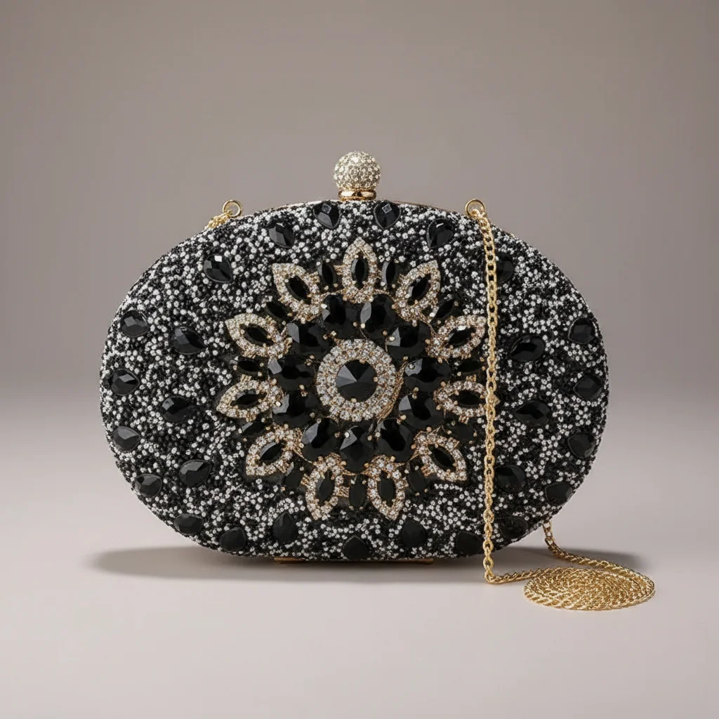 Sac chaine soirée polyester compact