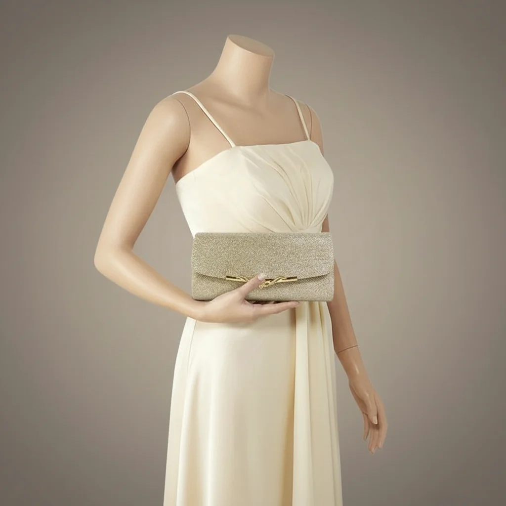 Sac chaine soirée polyester compact mariage – Image 5