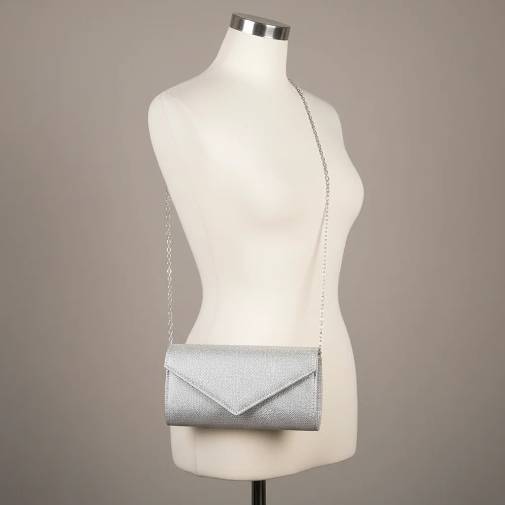 Sac chaine soirée polyester élégant – Image 5