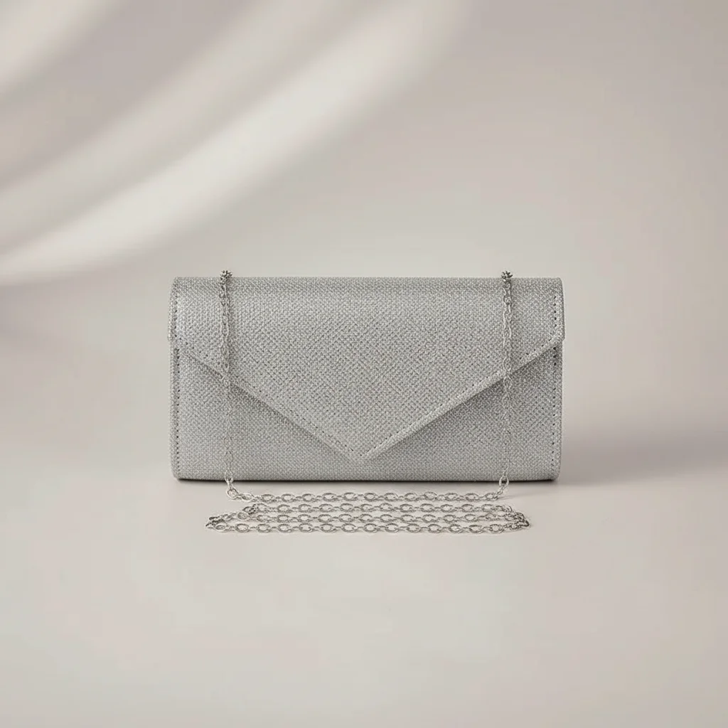 Sac chaine soirée polyester élégant – Image 6