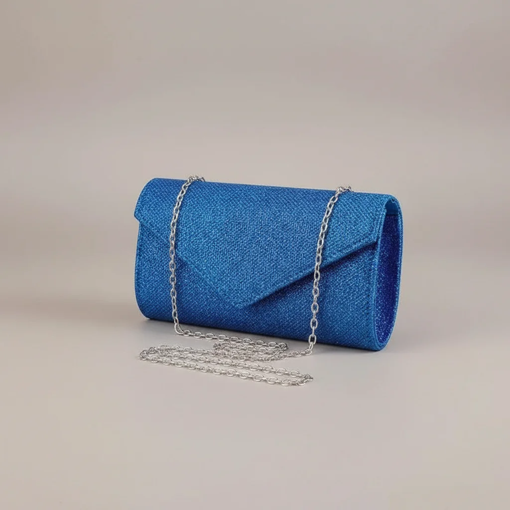 Sac chaine soirée polyester élégant – Image 7