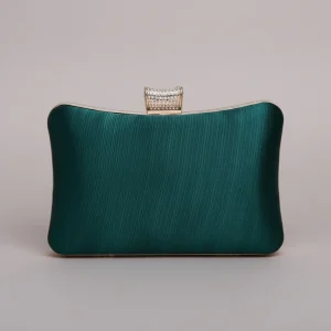 Sac chaine soirée satin élégant